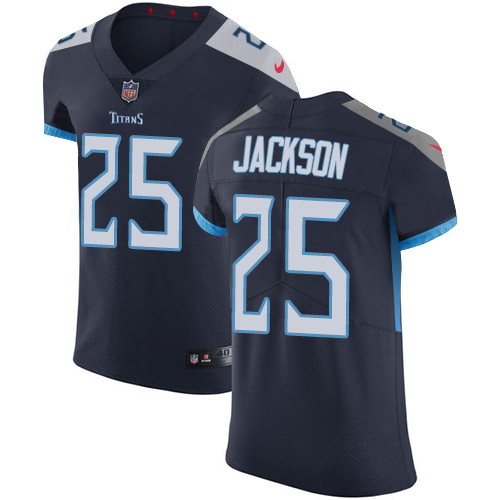 Nike Titans #25 Adoree' Jackson Navy Blue Alternate Men's Stitched NFL Vapor Untouchable Elite Jersey - Click Image to Close